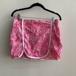 Lilly Pulitzer Pink and White Skort